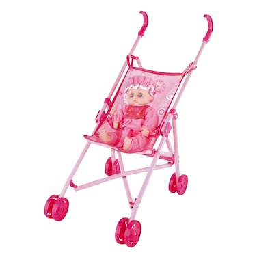 Power Joy Baby Cayla Trolley + Doll 12cm