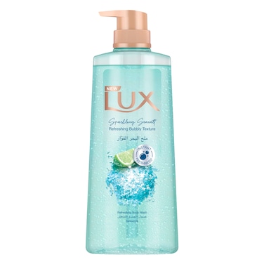 لوكس غسول جسم منعش بالليمون وملح البحر بملمس فوّار منعش ونغمات الحمضيات وملح البحر 700 جرام