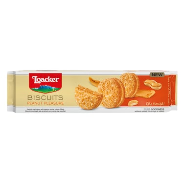 Loacker Biscuits Peanut Butter 80g