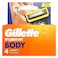 جيليت فيوجن – شفرات حلاقة  للجسم – 4 قطع