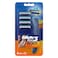 Gillette Blue 3 Body Razor &ndash; Handle + 4 Blades