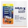 Gillette Blue 3 Body Razors &ndash; Handle + 8 Blades
