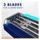 Gillette Blue 3 Body Razor, Handle + 12 Refills