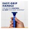 Gillette Blue 3 Body Razor, Handle + 12 Refills