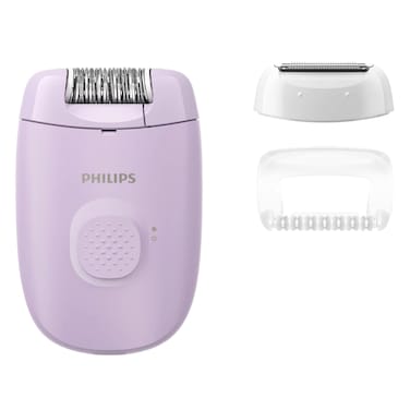 فيليبس – جهاز إزالة الشعر سيريـز 2000 سلكي BRE237/00 مع مشط، بنفسجي