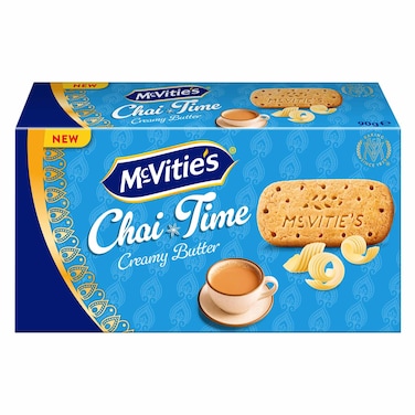 مكفتيز شاي تايم – بسكويت بنكهة الزبدة الكريمية – 100 جرام