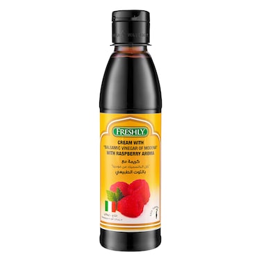 فريشلي – كريمة مع خل البلسميك من مودينا ونكهة التوت – 250 مل 