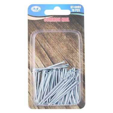 جي تي تي - مسامير عادية 70 قطعة (1.8 × 35 مم)