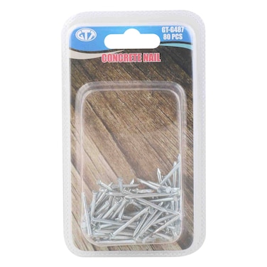 جي تي تي مسامير خرسانية 80 قطعة 2.2 × 25 مم