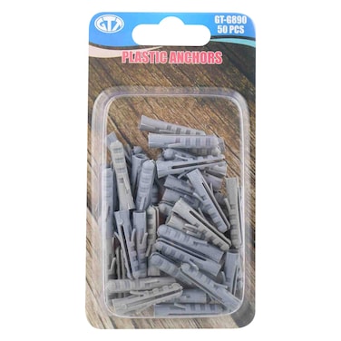 جي تي تي مثبتات بلاستيكية 15 قطعة، مقاس 5 إي (5 ملم ريشة المثقاب)