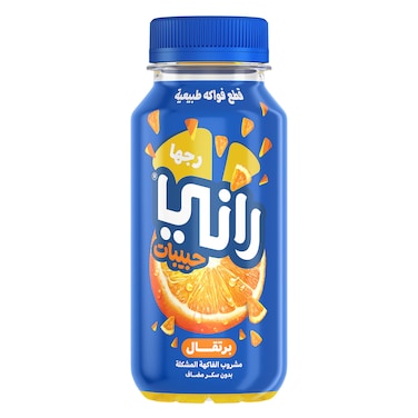 Rani Floats Orange Drink With Orange Pieces, No Added Sugar, 200 ml
