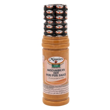 Minnies Mozambican Hot Peri Sauce 250ml