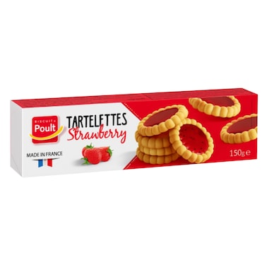 Poult Strawberry Tartelettes 150g