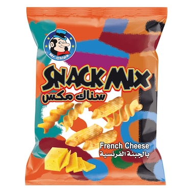 مستر شيبس مزيج وجبات خفيفة بنكهة الجبن الفرنسي 175 جرام