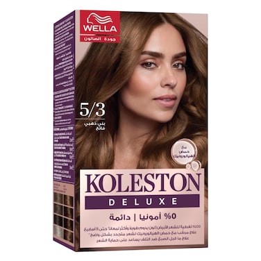 ويلا – صبغة شعر بني ذهبي – رقم 5/3