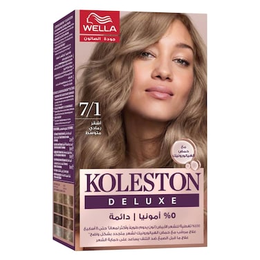 ويلا – صبغة شعر أشقر متوسط – رقم 7/1