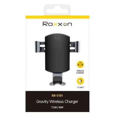 روكسون شاحن لاسلكي يثبت في السيارة بتقنية الجاذبية، 7.5 واط/10 واط. (Rr-5181)