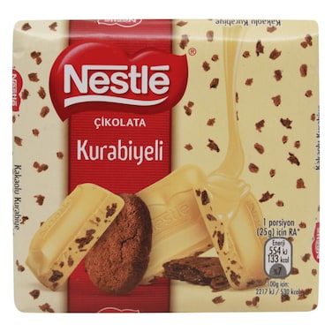 Nestl&eacute; Classic White Chocolate With Choco Cookie Pieces 60g