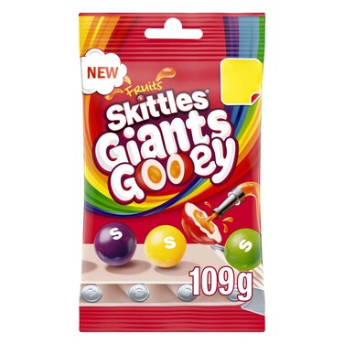 Skittles - Treat Bag Giants Gooey 109g