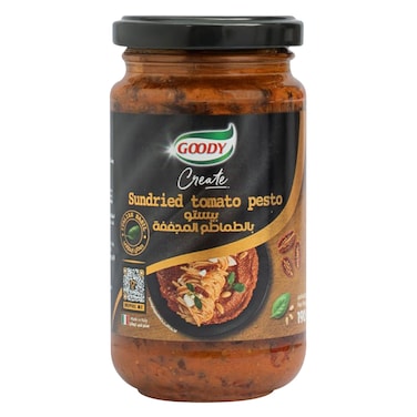 قودي صلصة مكرونة بيستو أحمر 190 جرام