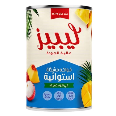 إل بي واي كوكتيل فواكه استوائي 425 جرام