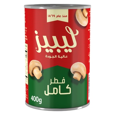 Libby&rsquo;s Whole Mushrooms 400 g Can