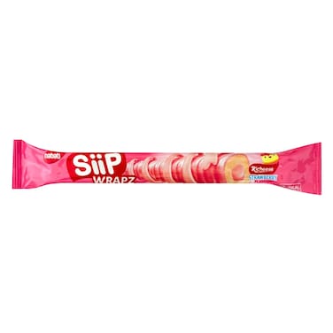 Nabati Siip Wrapz Strawberry 14.5 g