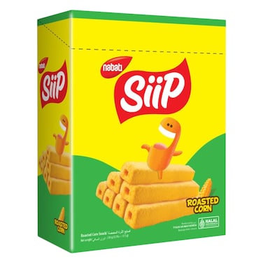 Nabati Siip Roasted Corn &ndash; 17.5 g &times; 12