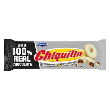 Artiach Chiquilin Chocoround Biscuit With Real White Chocolate 120g