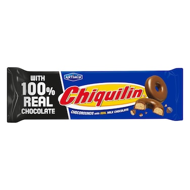 Artiach Chiquilin Chocoround Biscuit Covered With Real Milk Chocolate 120g