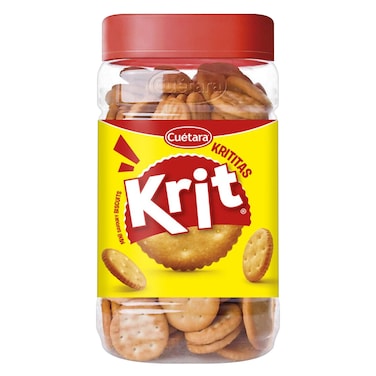 Cuetara Krit Krititas Mini Savory Biscuits Jar 350g