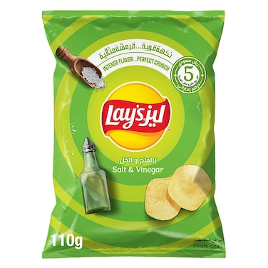Lay's Potato Chips Salt &amp; Vinegar 110g