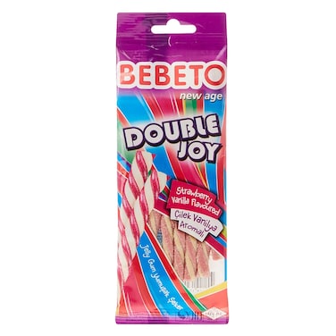 Bebeto Double Joy Strawberry &amp; Vanilla 75g