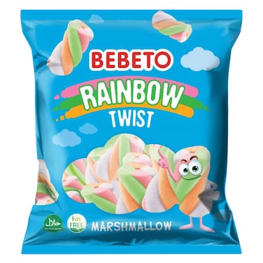 بيبيتو مارشميلو قوس قزح تويست 250 جرام