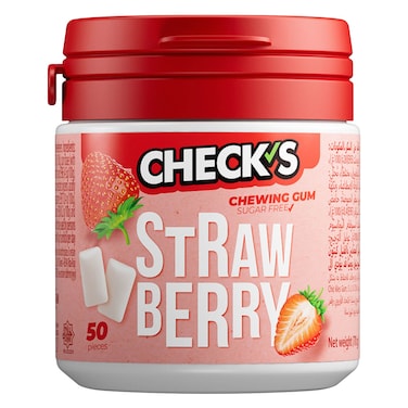 تشيكس علكة بنكهة الفراولة، 70 جرام