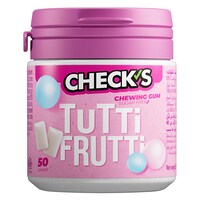 Check's Sugar Free Tutti Frutti Chewing Gum 50 pcs 70 g