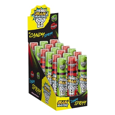 Brain Blasterz Sour Candy Spray, Assorted Flavors, 28ml x18