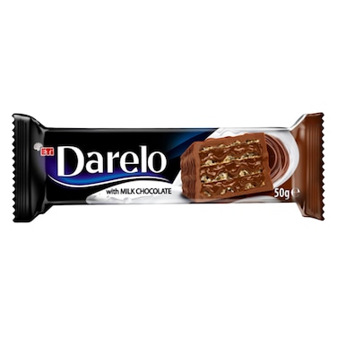 Eti Darelo Milk Chocolate Wafer With Hazelnut 50g