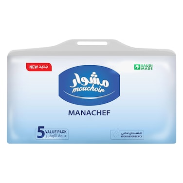 Mouchoir Manachef - Paper Towels, 1 Ply, 100 Sheets