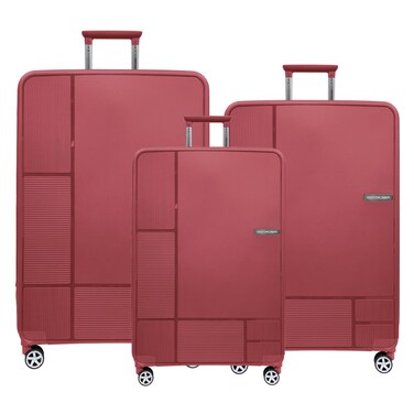 Tom Cruiser Travelmate Trolley Luggage Set &ndash; Red