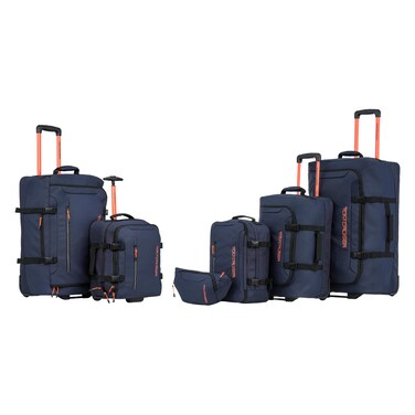 Tom Cruiser Grandtour Soft Luggage Set &ndash; 6 Pieces &ndash; Navy