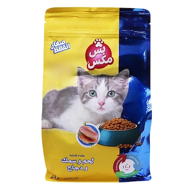 Bessmix Kitten Dry Cat Food &ndash; Meat, Fish &amp; Chicken &ndash; 750 g