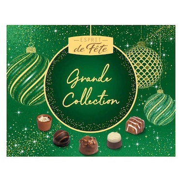 Esprit De F&ecirc;te - Delice De Plaisir - Assorted Milk, Dark, &amp; White Chocolates, With Hazelnut, 398g