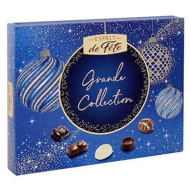إسبريت دي فيت - مجموعة جراندي - تشكيلة من شوكولاتة الحليب والشوكولاتة الداكنة والبيضاء 179 جرام