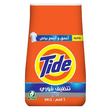 تايد – مسحوق غسيل منخفض الرغوة للغسالات الأوتوماتيكية – بالرائحة الأصلية – 6 كجم