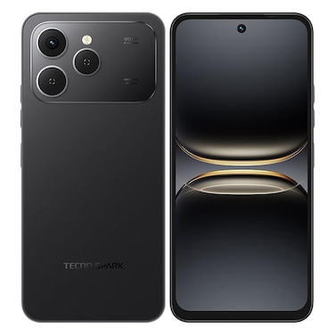 تكنو سبارك 40، سعة داخلية 256 جيجابايت،  سعة الرام 8 جيجابايت، شبكة 4G، أسود