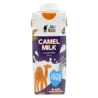 نوق حليب الإبل بطعم الخزامى 230 مل