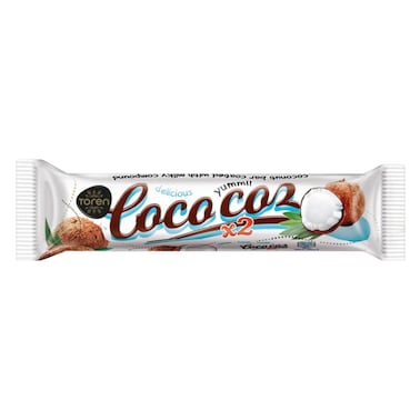 Toren Coco Coz Coconut Bar Chocolate, 50g