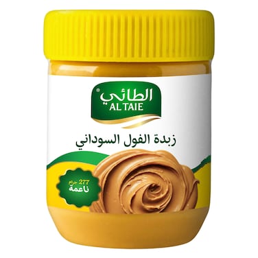 الطائي زبدة فول سوداني ناعمة 227 جرام