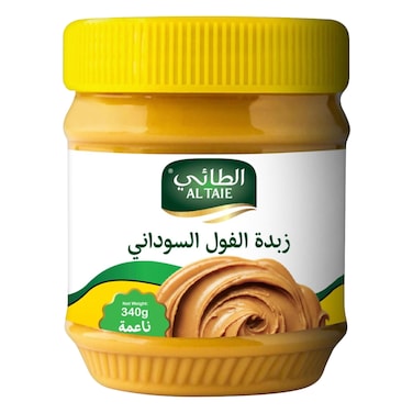 الطائي – زبدة فول سوداني كريمية – 340 جرام